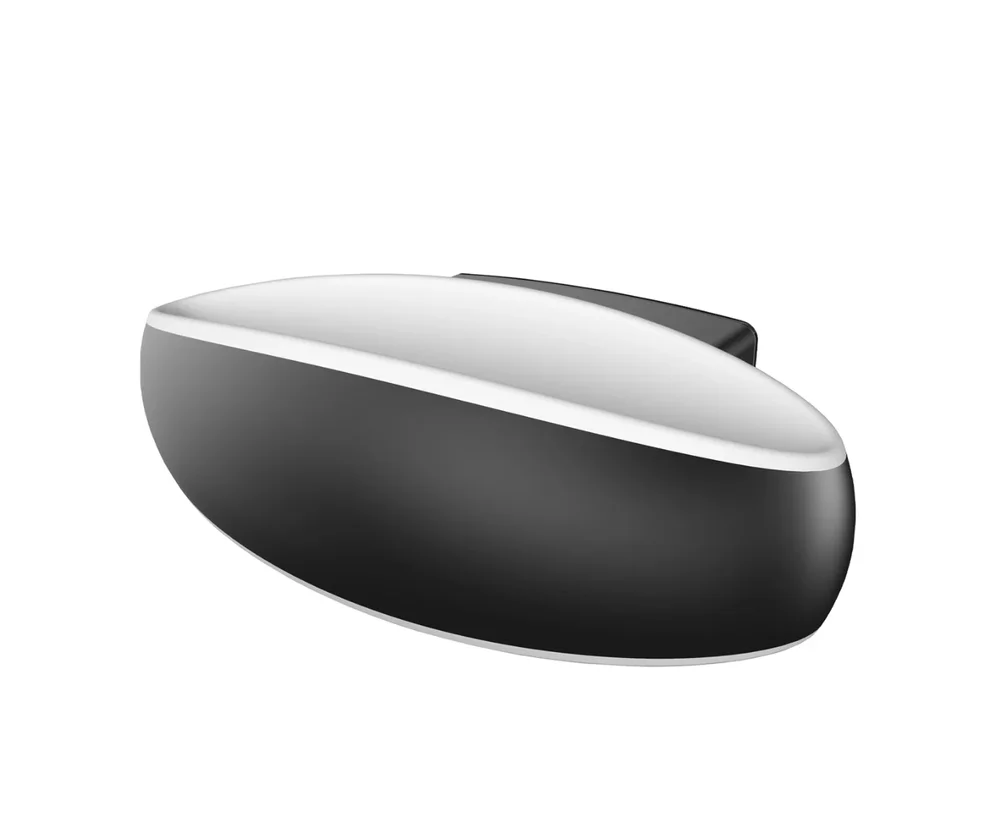 Wall light HORUS 1 LED Matte Black IP54