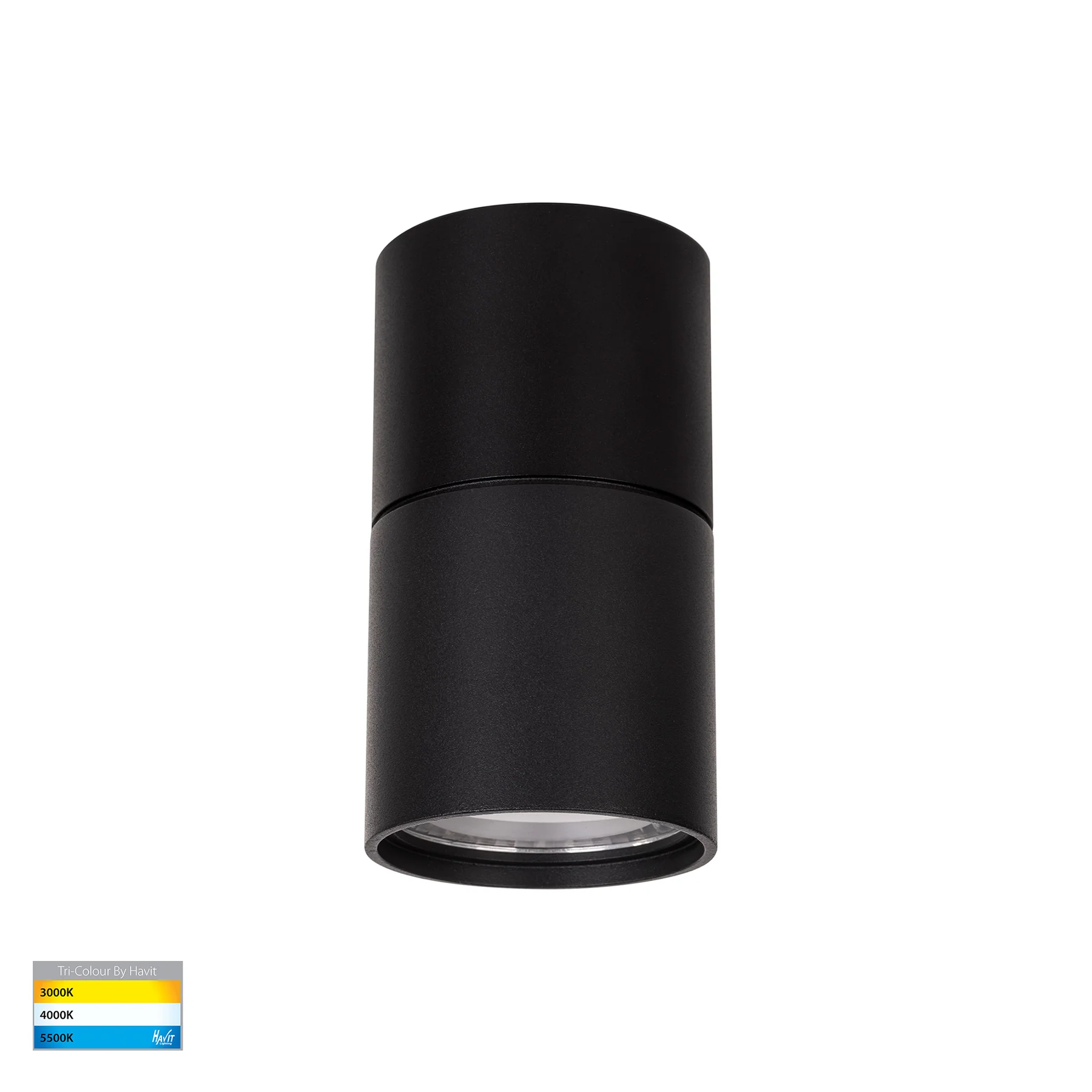 Surface downlight Nella 12V 3CCT 7W LED WITH EXTENSION BLK