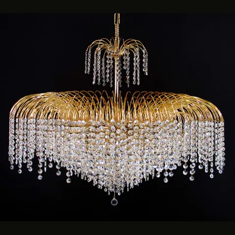 Chandelier Asfour Crystal 21xB22 D92 GD