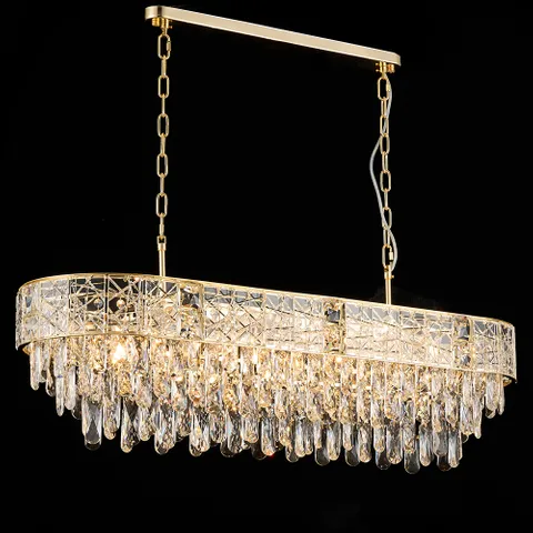 Pendant lamp Finley 1200 Bar Crystal K9 E14 Pendant lamp Finley 1200 Bar Crystal K9 E14