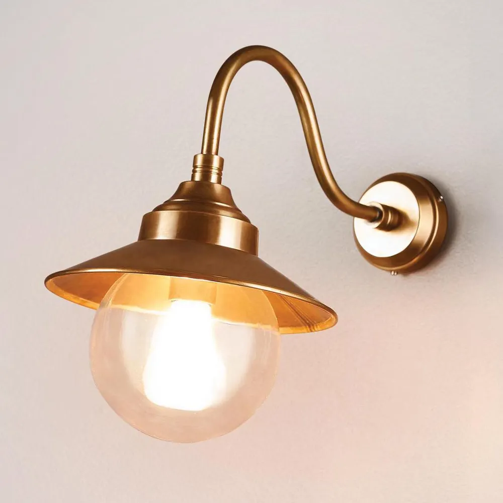 Wall light Zermatt Outdoor Antique E14 H240 BRS