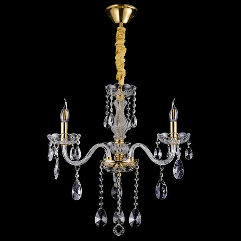 Chandelier Bromley Crystal K9 3 light GL Chandelier Bromley Crystal K9 3 light GL