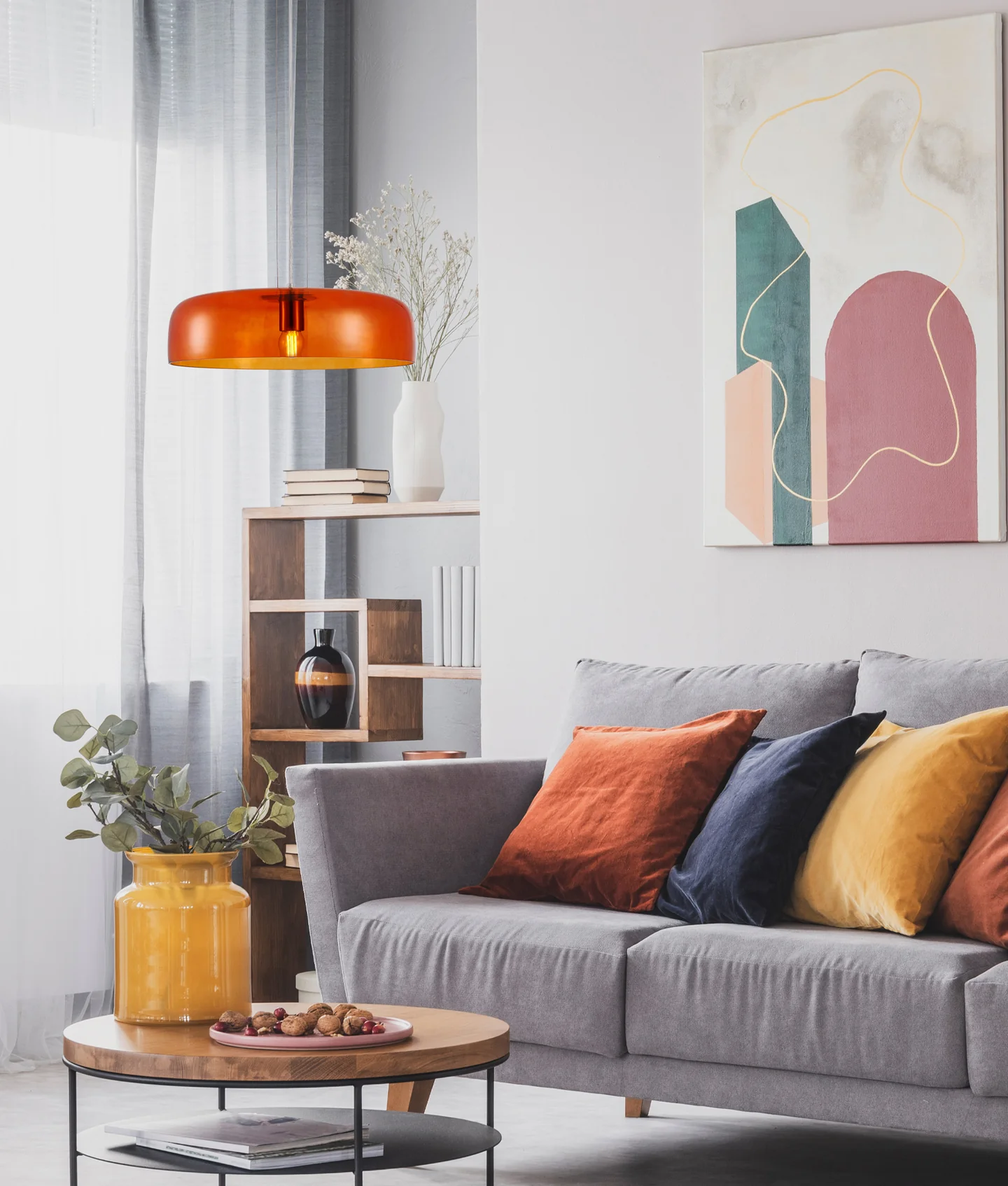 Pendant lamp GELATINA2 E27 D42 OR Pendant lamp GELATINA2 E27 D42 OR