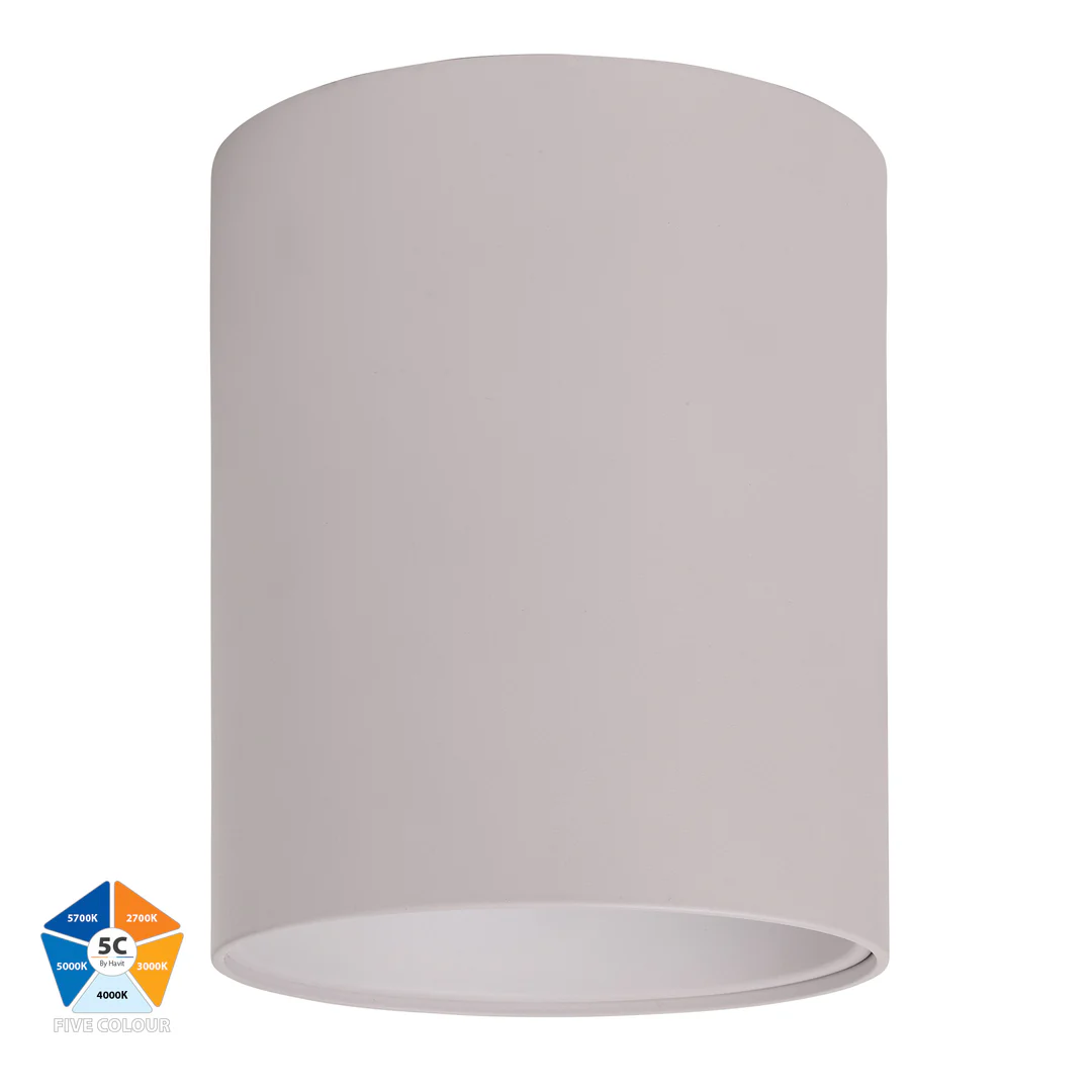 Surface downlight Nella WHT 5CCT LED 24W IP54 Surface downlight Nella WHT 5CCT LED 24W IP54