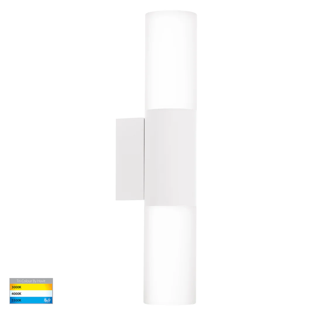 Wall light Akril 2 light LED 10W D50 WHT