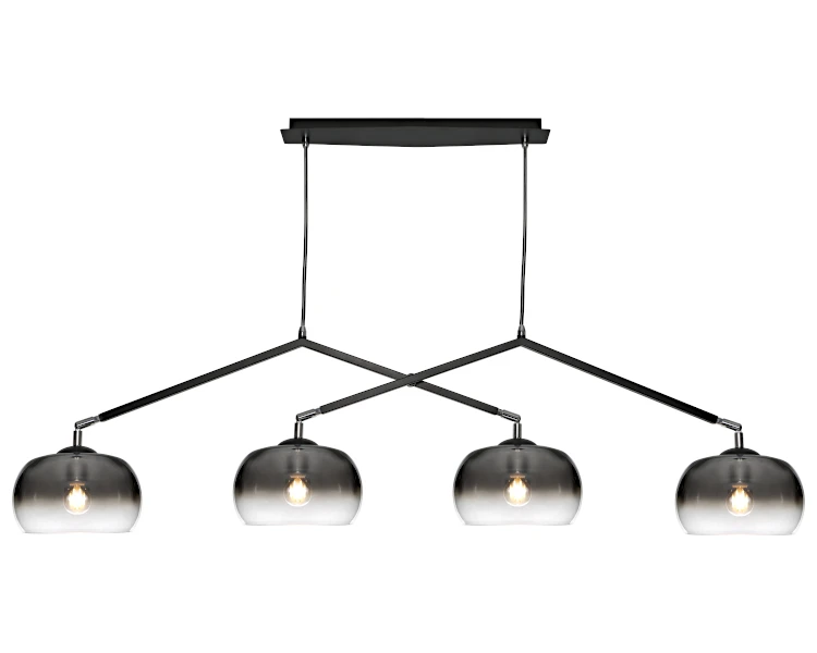 Pendant Light Jordet 4LT E27 BLK Pendant Light Jordet 4LT E27 BLK
