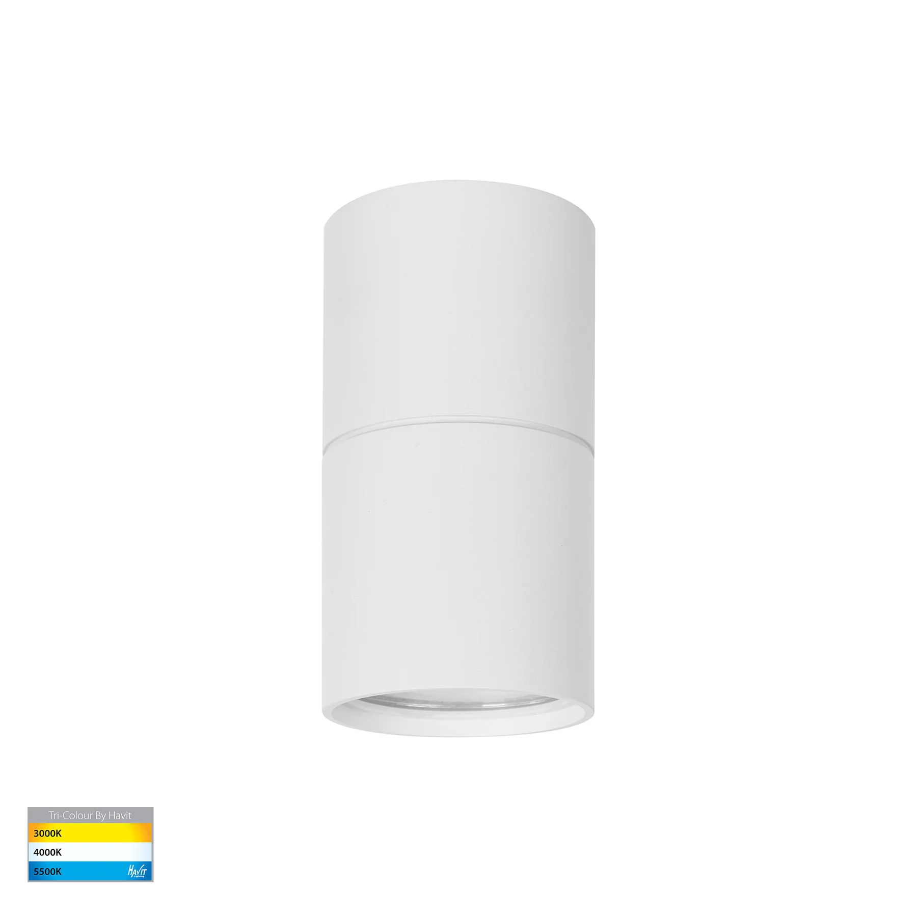 Surface downlight Nella 12V 3CCT 7W LED WITH EXTENSION WHT