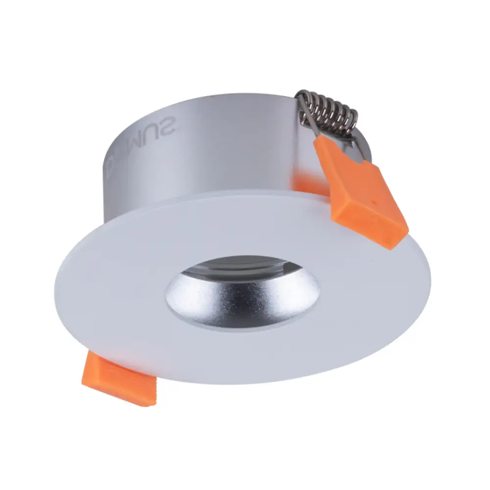 Downlight CELL-FRAME P75 PIN 75MM FRAME ONLY WHT