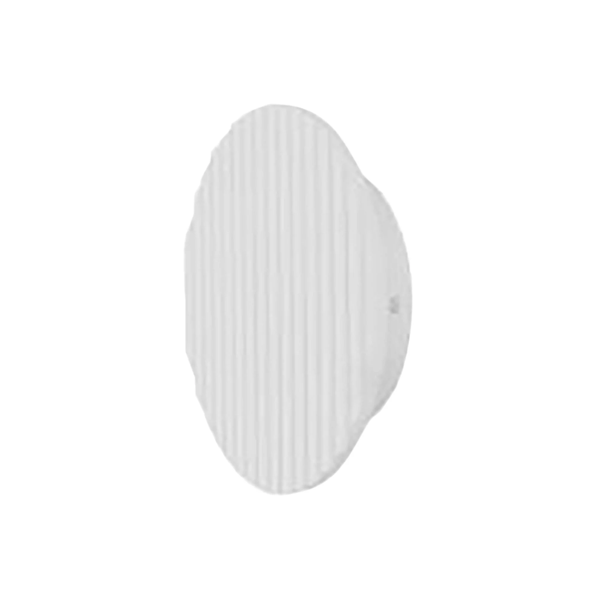 Wall light DOT.20 SCALLOPED PLASTER 8W LED 3CCT
