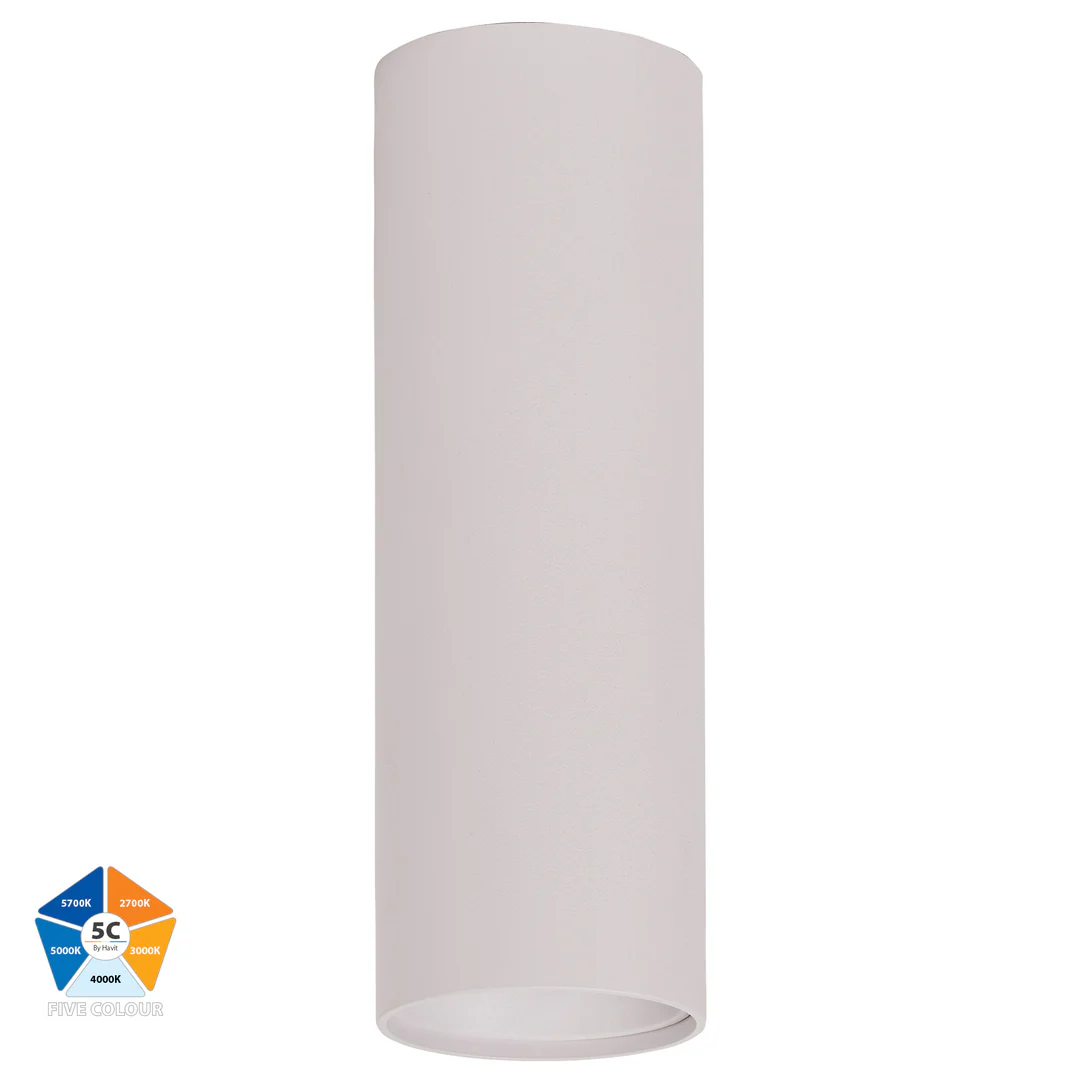 Surface downlight Nella WHT Extension 5CCT LED 7W IP54 Surface downlight Nella WHT Extension 5CCT LED 7W IP54