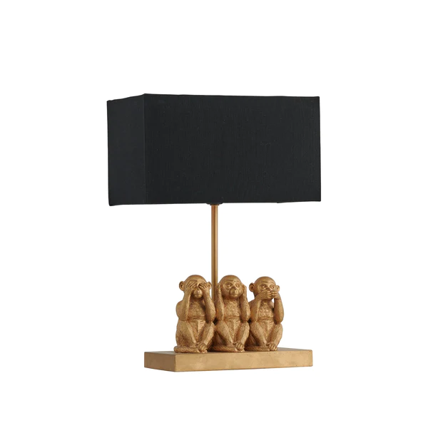 Desk Lamp Three Wise Monkeys