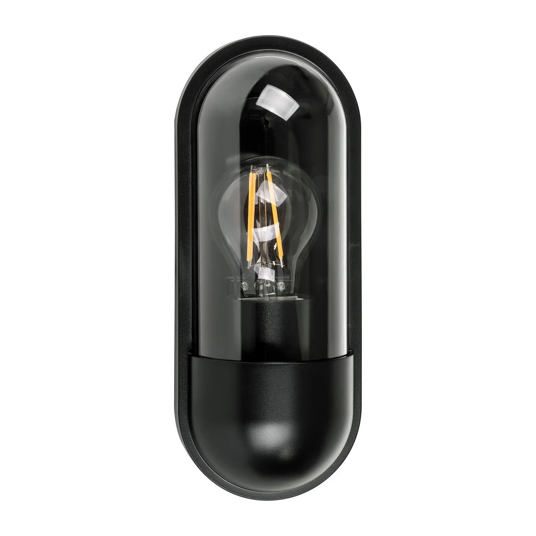 Wall Light Lume E27 8W HV3512W-BLK