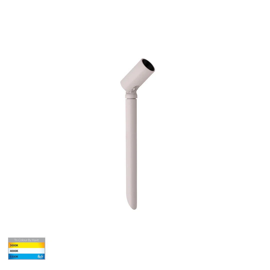 Garden light Spar Aluminium White Spike or Surface Mounted HV1433T-WHT IP65