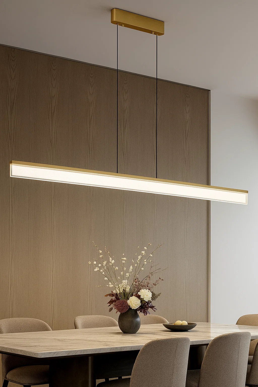 Pendant lamp Stockholm 1800 LED Gold 3K Pendant lamp Stockholm 1800 LED Gold 3K