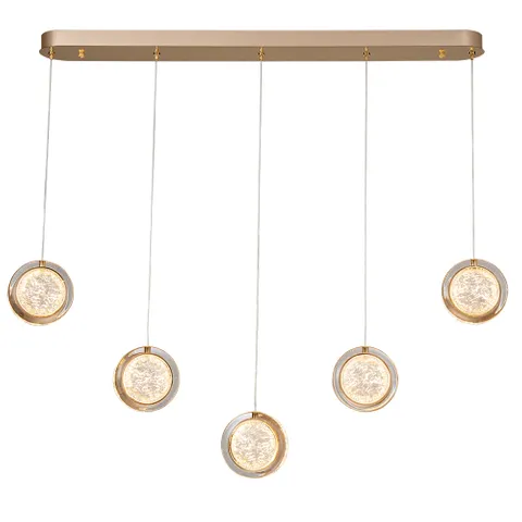 Pendant light Yoyo-5 Bar LED 50W 3CCT GLD Pendant light Yoyo-5 Bar LED 50W 3CCT GLD