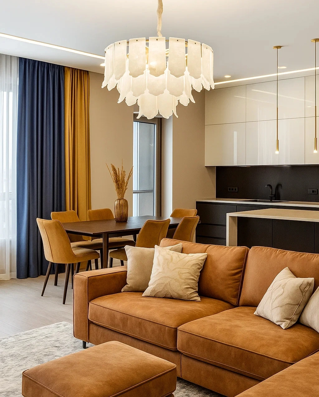 Pendant lamp Farlete S16 Alabaster Spanish Marble D80 BRS Pendant lamp Farlete S16 Alabaster Spanish Marble D80 BRS