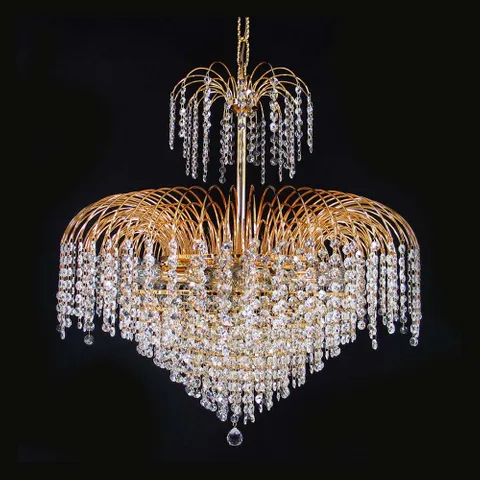 Chandelier Asfour Crystal 9xB22 D56 GD