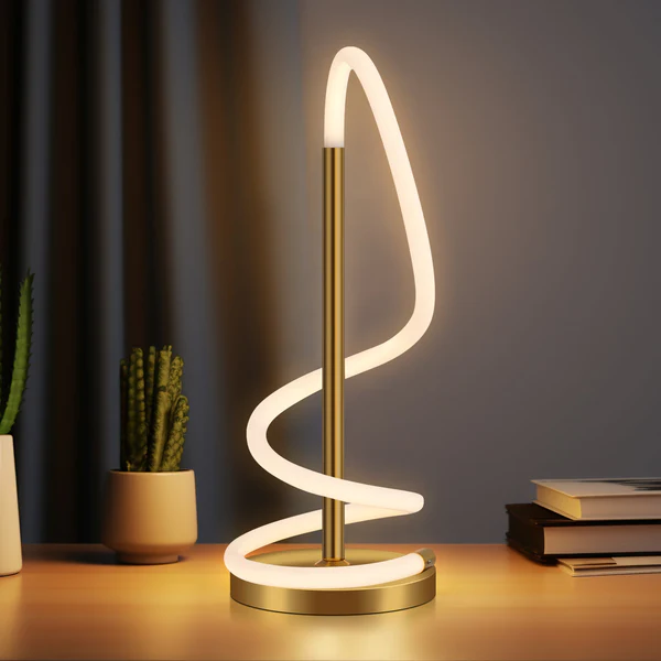 Table Lamp Lyona LED Gold Table Lamp Lyona LED Gold