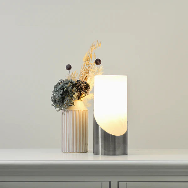 Table Lamp Marc Touch Satin Chrome