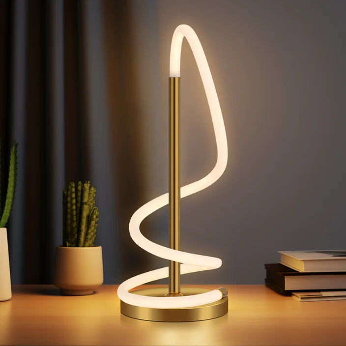 Table Lamp Lyona LED Gold Table Lamp Lyona LED Gold