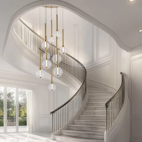 Pendant lamp Meteor 20 light LED 90W 3K GL Pendant lamp Meteor 20 light LED 90W 3K GL