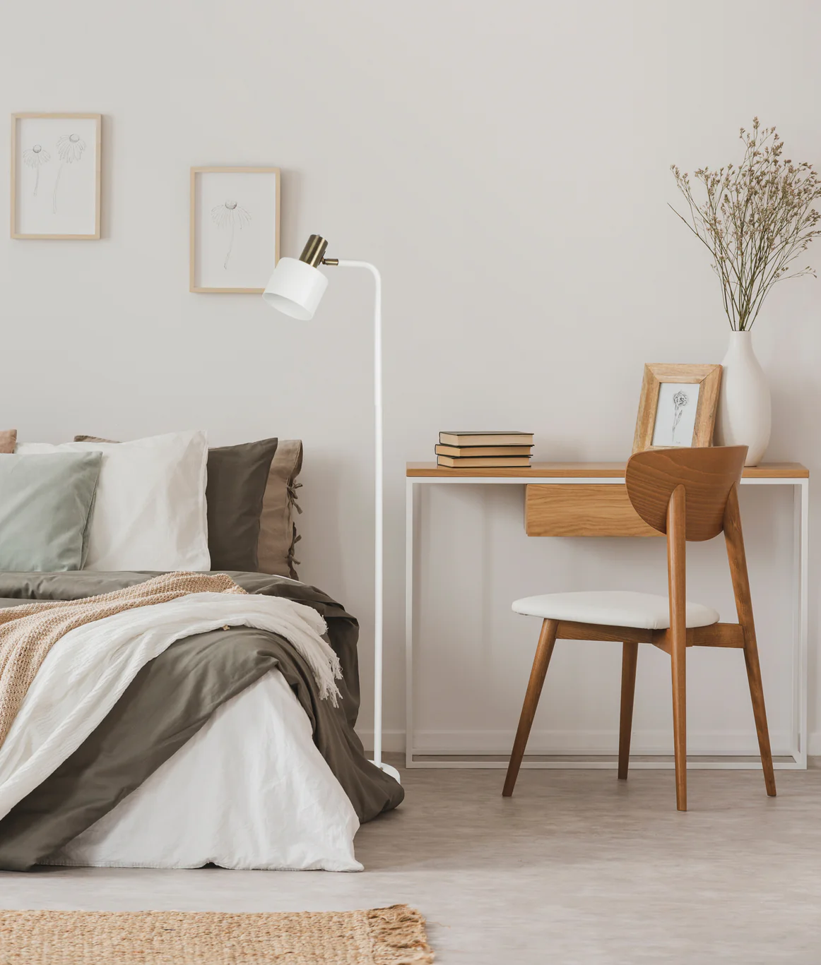 Floor lamp FLOTAR-F2 E27 WHT