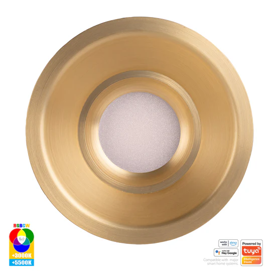 Recessed Downlight Prime RGB CCT LED 12W IP54 WIFI BR
