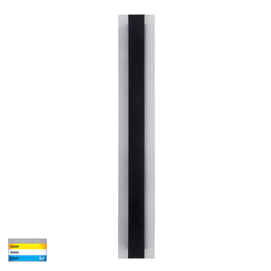 Wall light Barline LED 18W Tricol IP65 60cm BLK