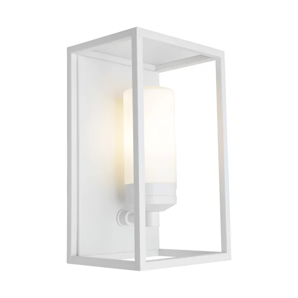 Wall light Liam E27 IP44 WHT