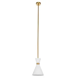 Pendant lamp Oslo E27 WHT