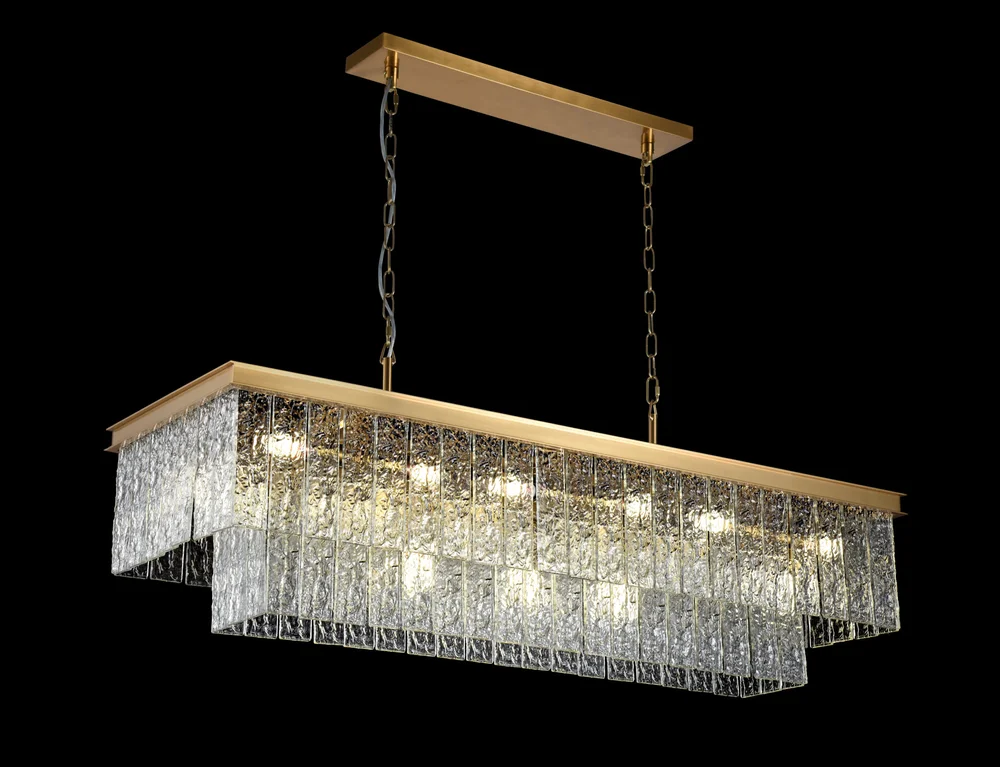 Chandelier PALAZZO-17L Brushed Brass Chandelier PALAZZO-17L Brushed Brass