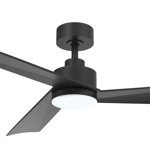 Ceiling Fan Bronte 52 DC LED 20W 3CCT BLK