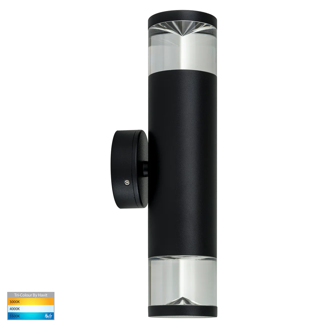 Wall light Highlite BLK 3CCT Up-Down HV1089T-BLK-240V IP65