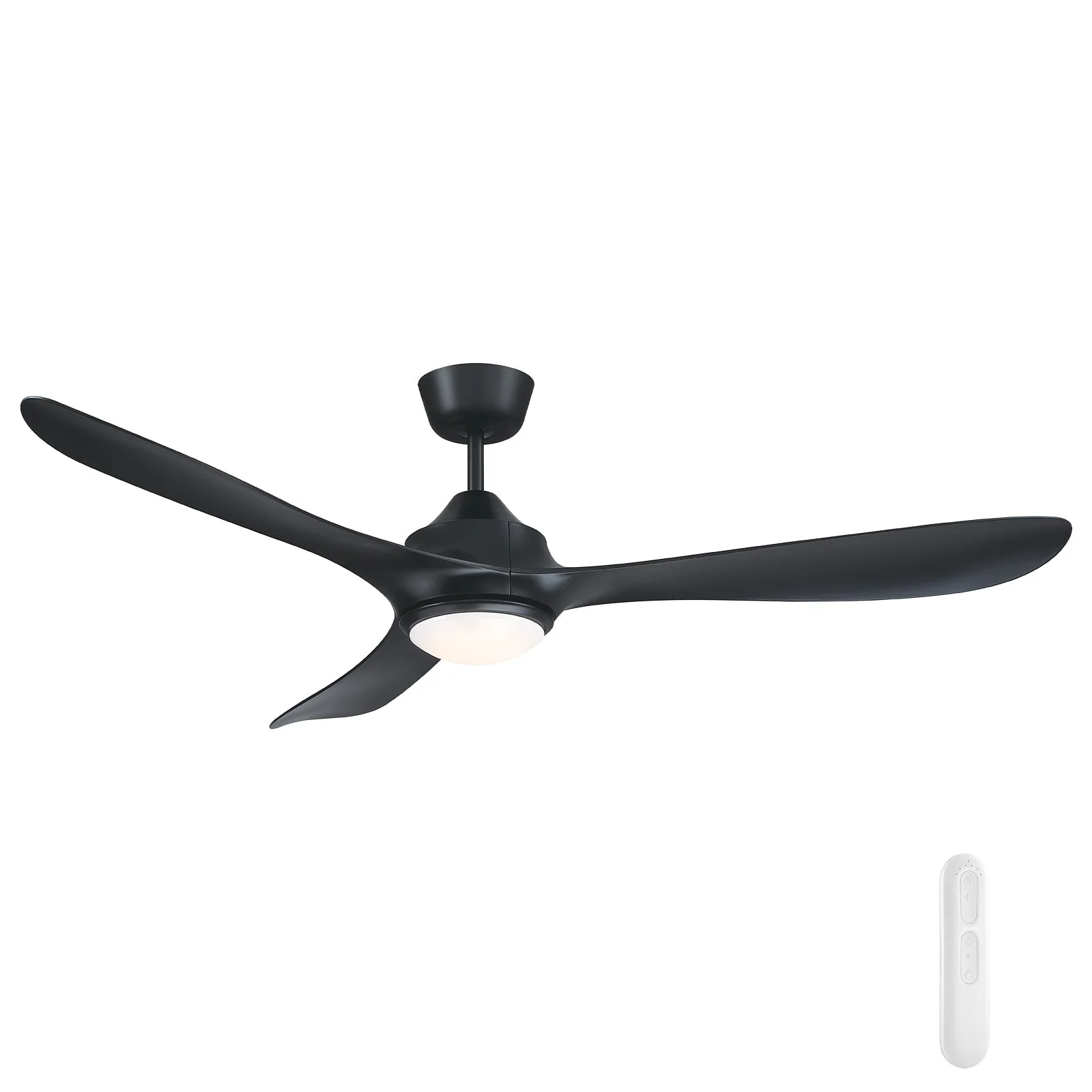 Ceiling fan Juno D56 DC with LED 18W and Remote BL