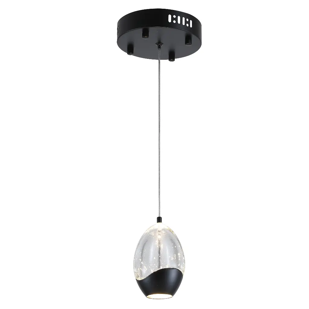 Pendant lamp TEAR 1 LED 8W BL