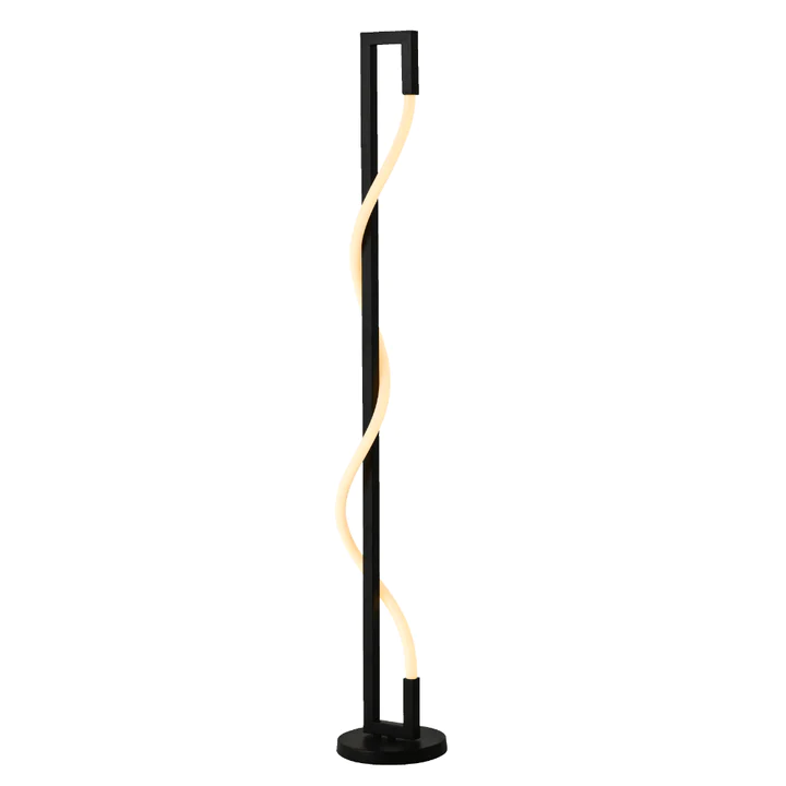 Floor lamp CURVAL 30w LED 3 STEP DIM D230 4k BLACK Floor lamp CURVAL 30w LED 3 STEP DIM D230 4k BLACK