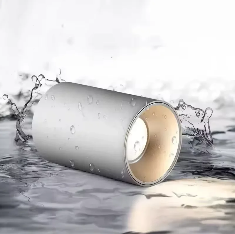 Surface downlight Gold Cylinder ZTUBE-10.75.CCT.WHW LED 10W Surface downlight Gold Cylinder ZTUBE-10.75.CCT.WHW LED 10W