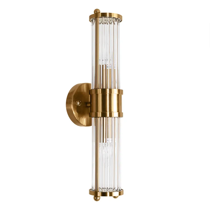 Wall light Hunter Brass Long 2 E14 H445
