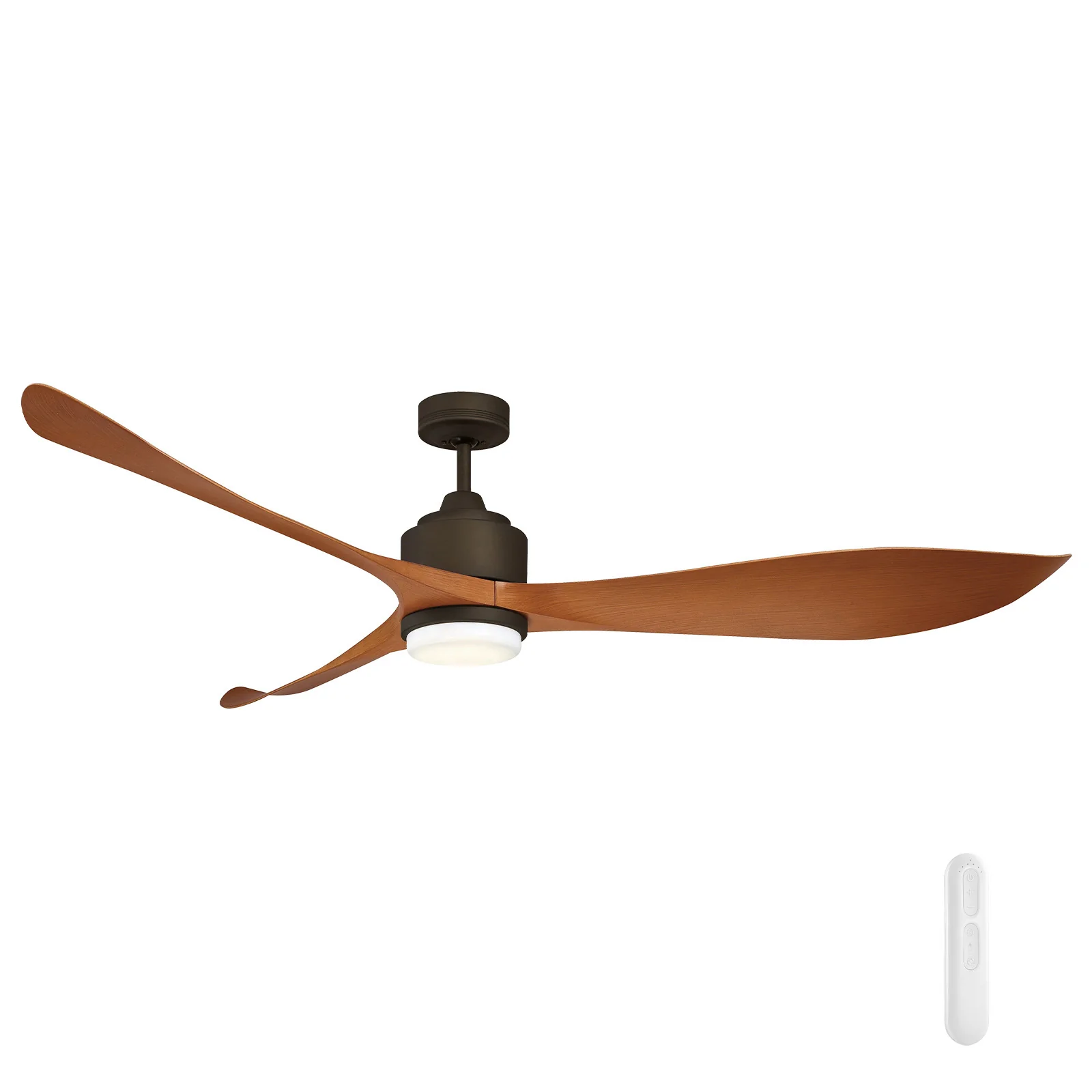 Ceiling fan Eagle XL DC with LED 18W and Remote D66 BR
