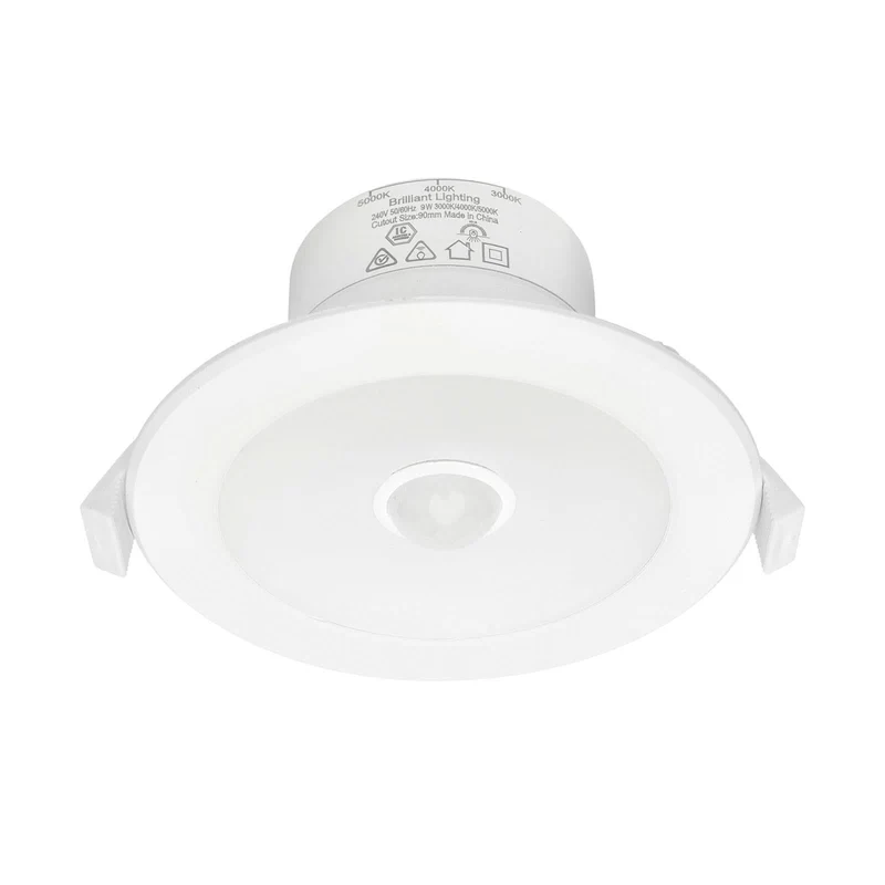 Downlight Lumascan-II LED 8W 3CCT Sensor WHT