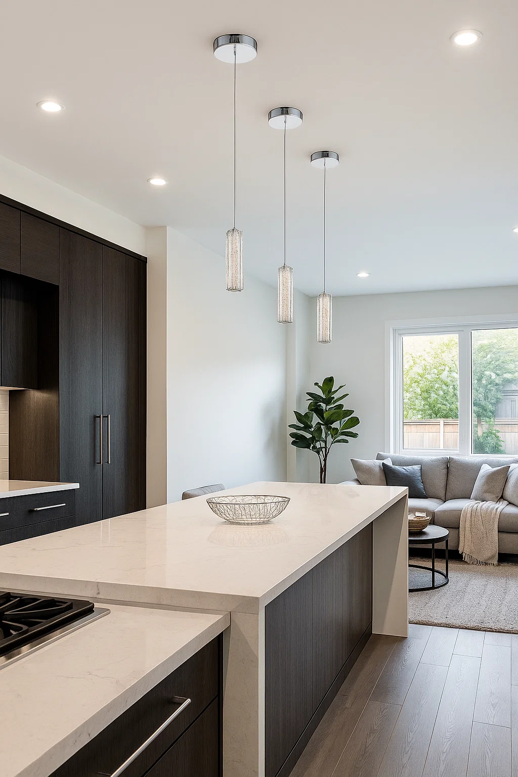 Pendant lamp Mania 1 Crystal LED 7W CCT Dim D18 CHR remote Pendant lamp Mania 1 Crystal LED 7W CCT Dim D18 CHR remote