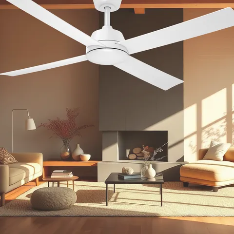 Ceiling Fan Bronco 52 DC Click-in blade WHT