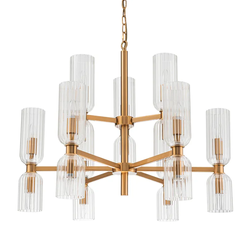 Pendant lamp Hepburn Large E14 BRS