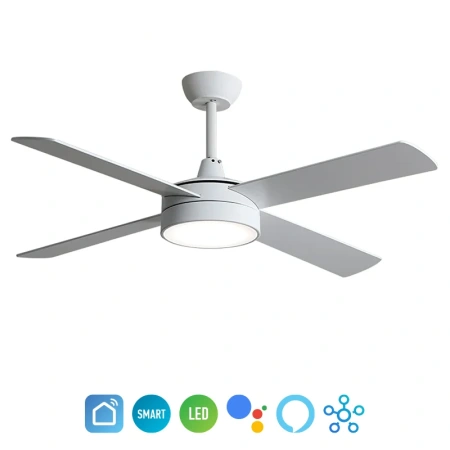 Ceiling fan Adina DC LED Wi-Fi WH52