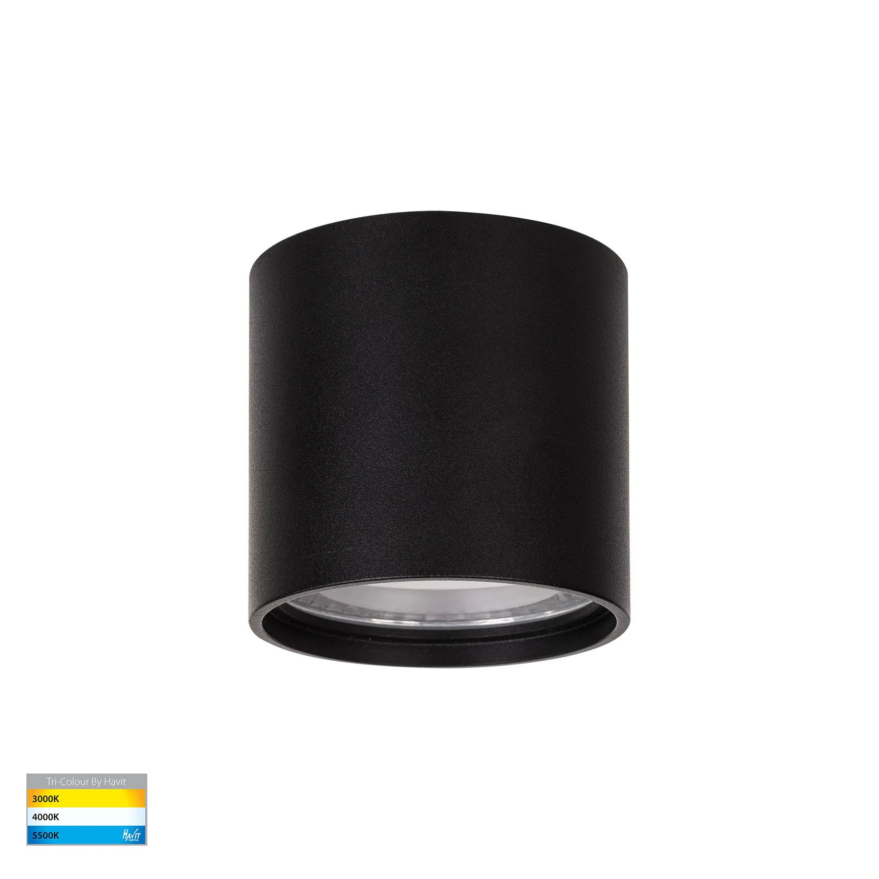 Surface downlight Nella Surface Mounted 12V 3CCT LED 7W BLK