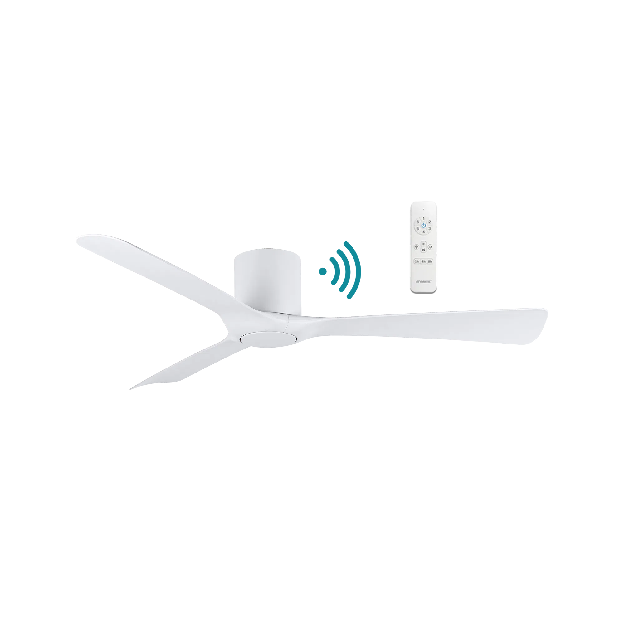 Ceiling Fan Fresno DC 52 Wi-Fi 33W WHT