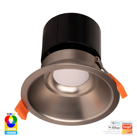 Recessed Downlight Prime RGB CCT LED 12W IP54 WIFI NK