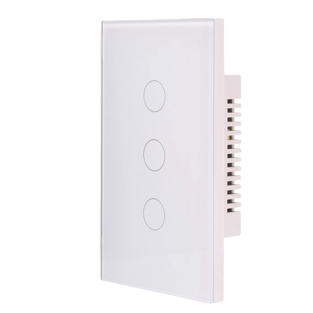 Wall Switch 3 Gang white HV9110-3 Wifi