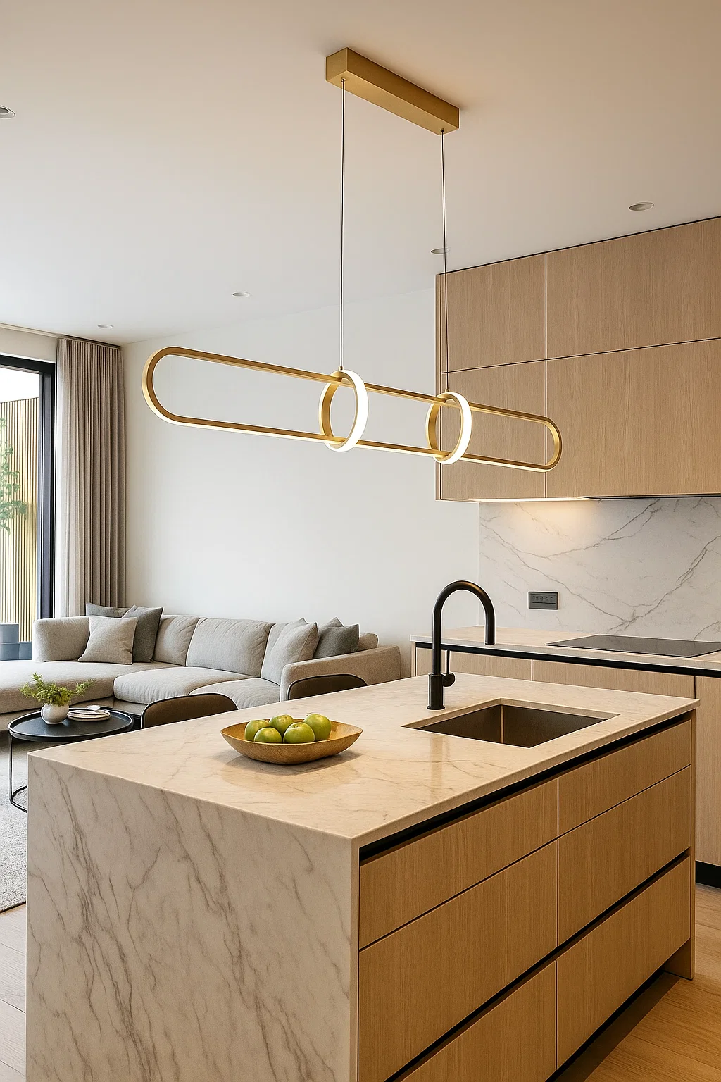 Pendant lamp Aura L1 LED 45W 3CCT L150 GL Pendant lamp Aura L1 LED 45W 3CCT L150 GL