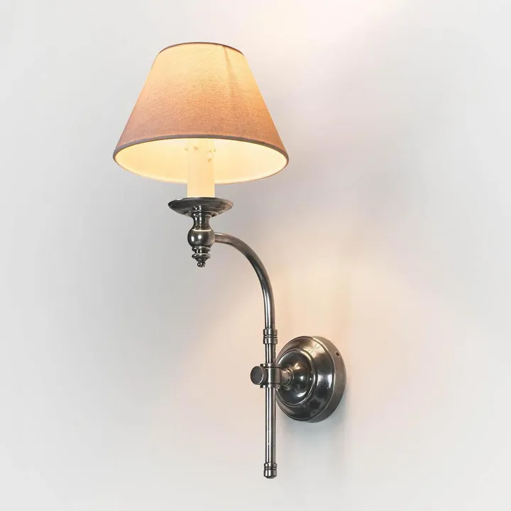 Wall light Soho Curved Base Antique E14 H 430 SVR